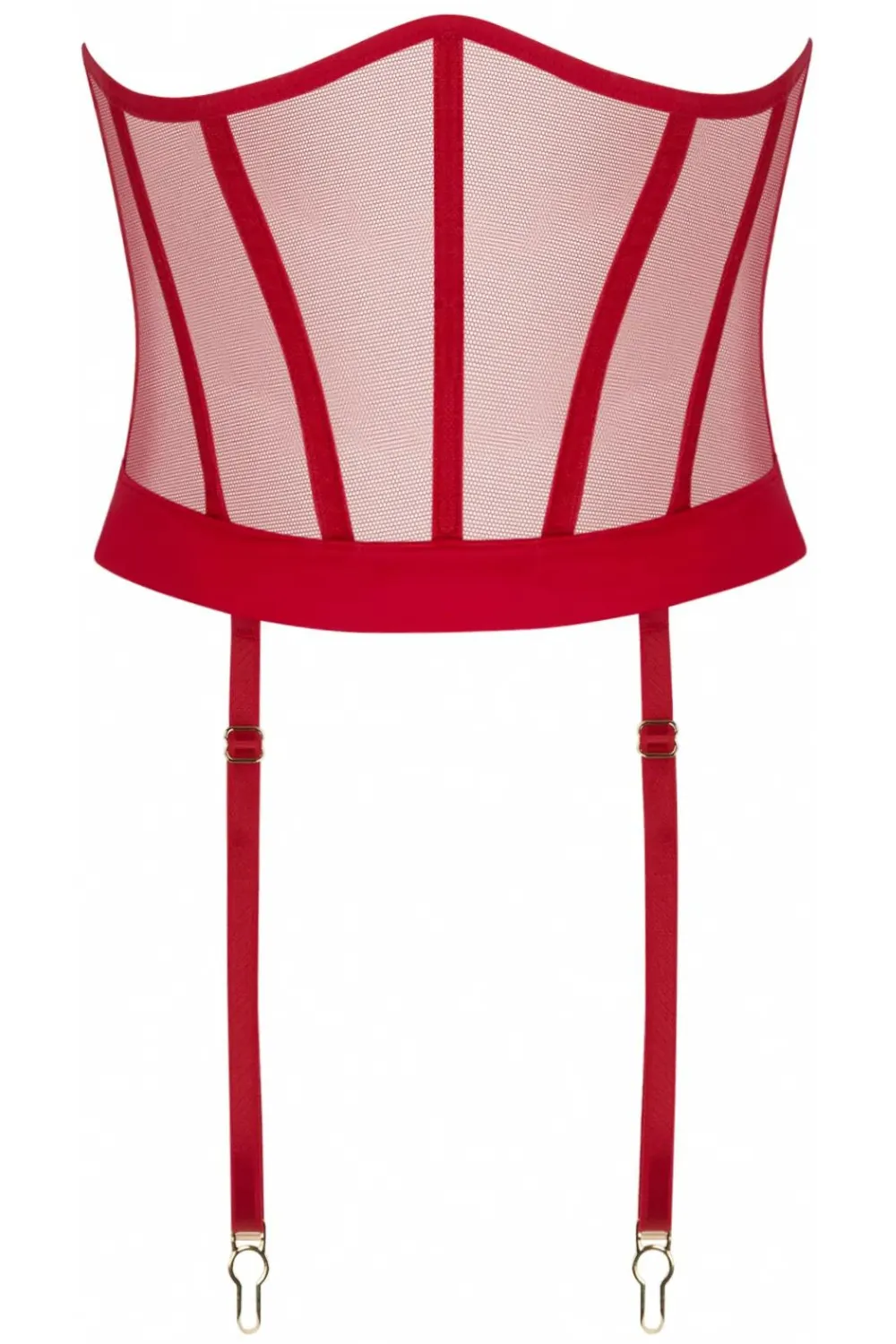 Adorable En Sexy Red Waspie