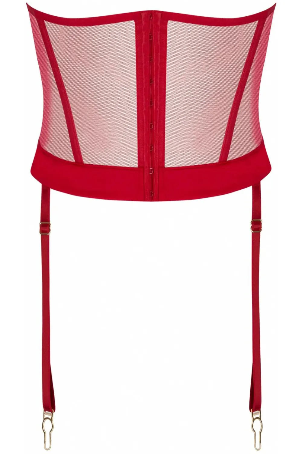 Adorable En Sexy Red Waspie
