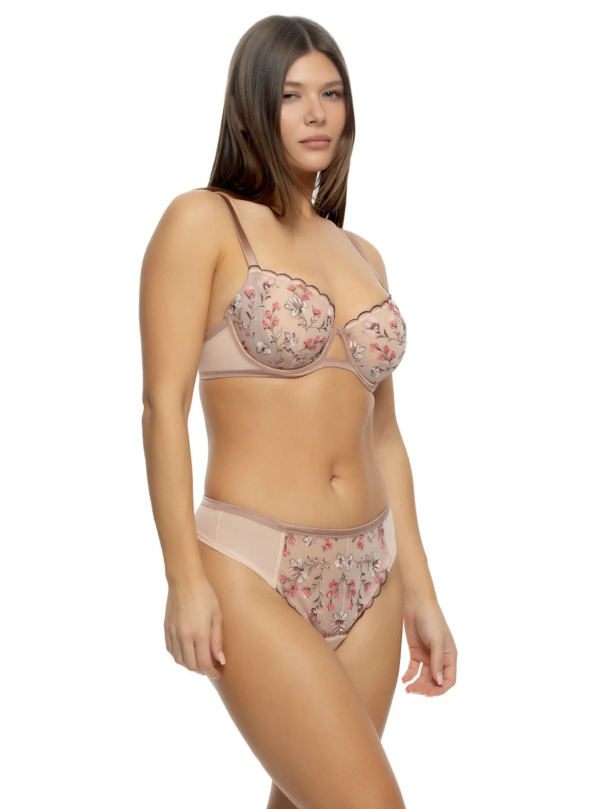 Allure Unlined Embroidered Bra