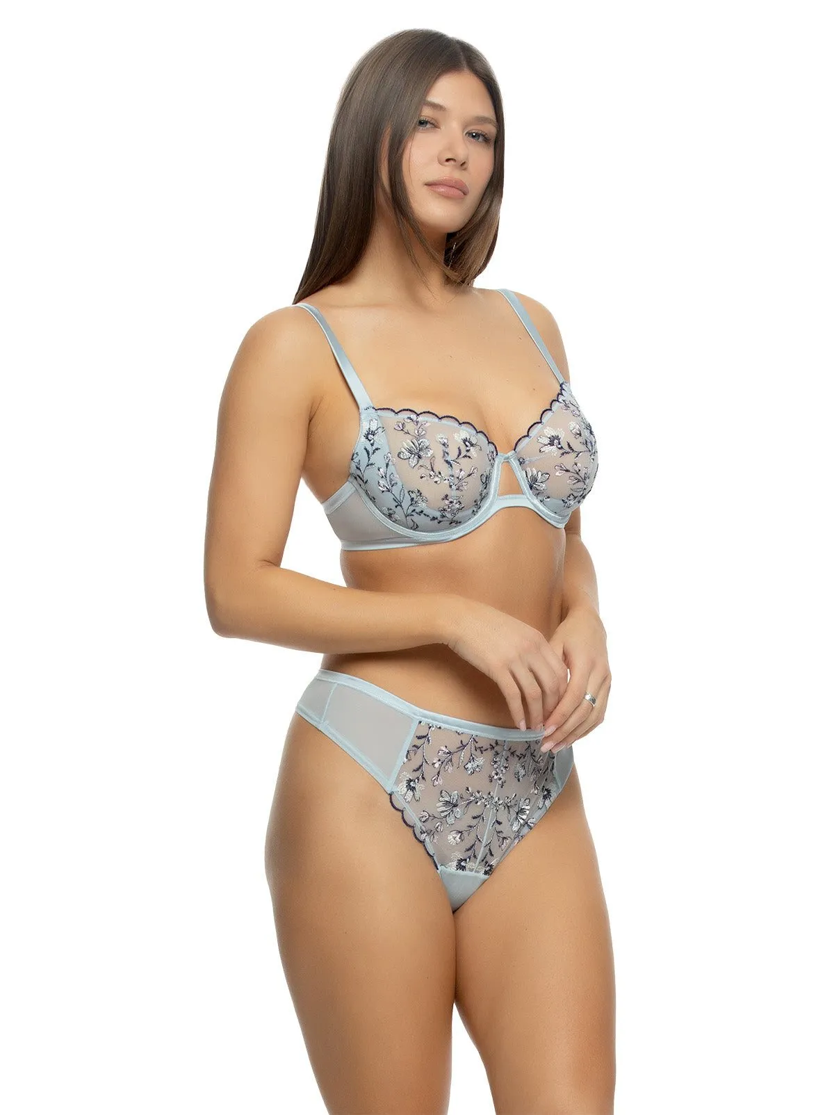Allure Unlined Embroidered Bra
