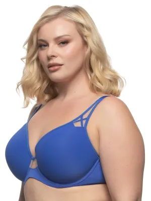 Amaranth Sheer Plunge T-Shirt Bra