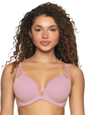Amaranth Sheer Plunge T-Shirt Bra