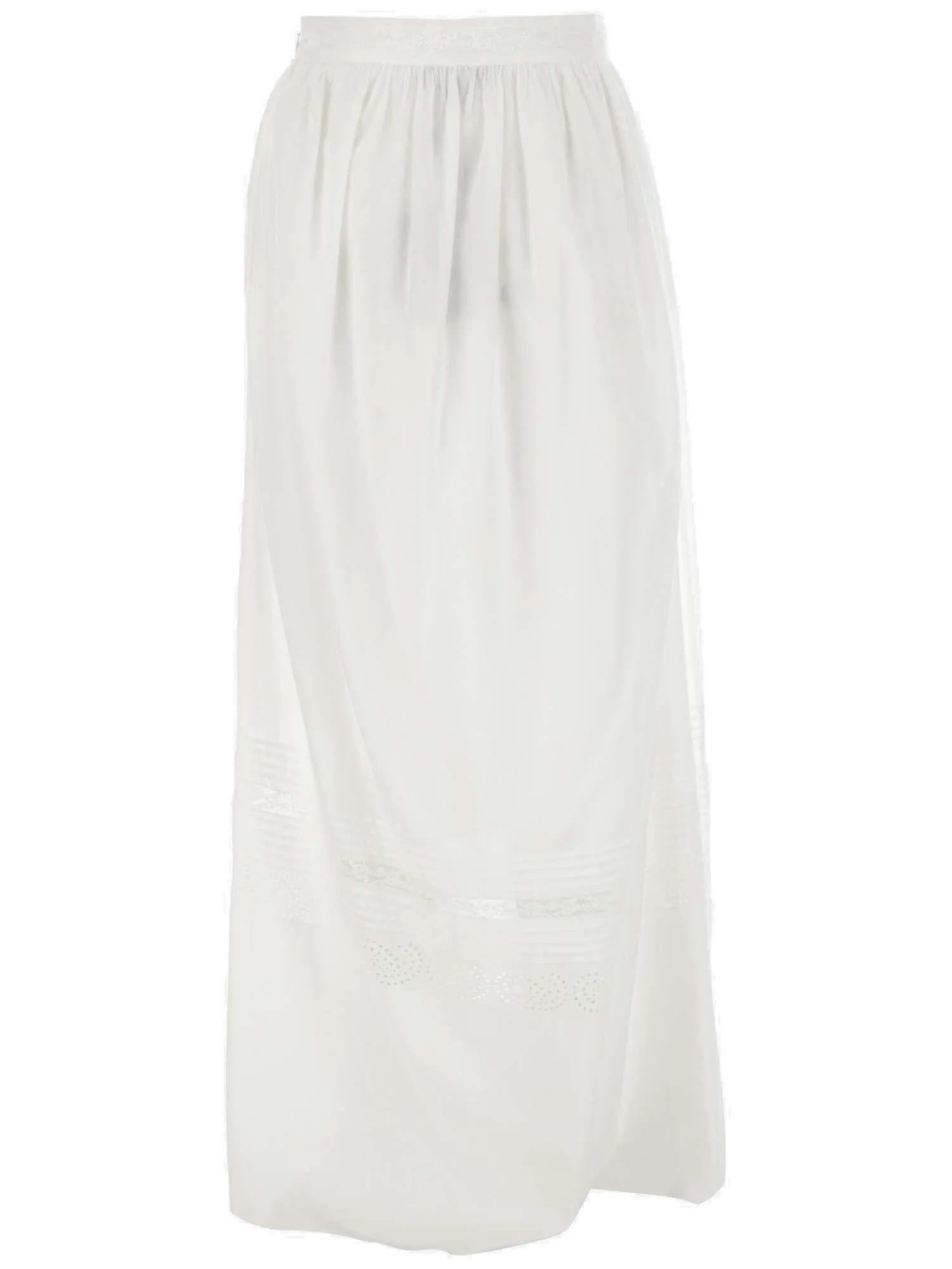 Etro May Floral Lace Embroidered Maxi Skirt