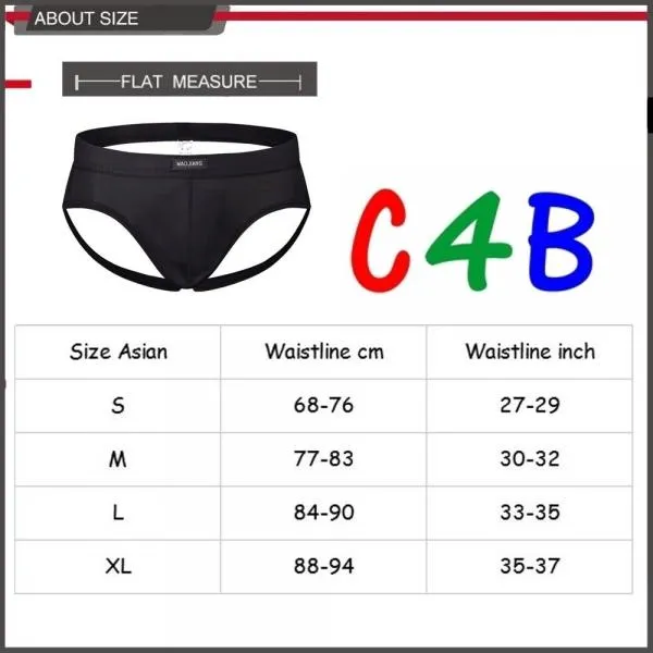 Faux Leather Sexy Underwear Men Panties Mens Thong G String
