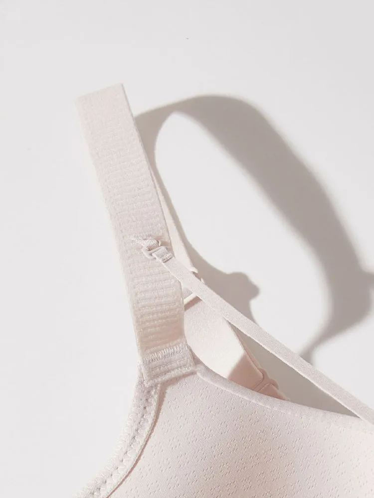 Flexible Underwire Bras Breathable Thin Cups with Memory Foam