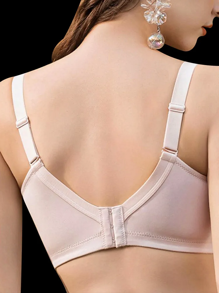 Flexible Underwire Bras Breathable Thin Cups with Memory Foam