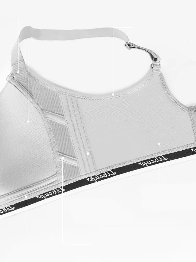 French Triangle Wireless Bra