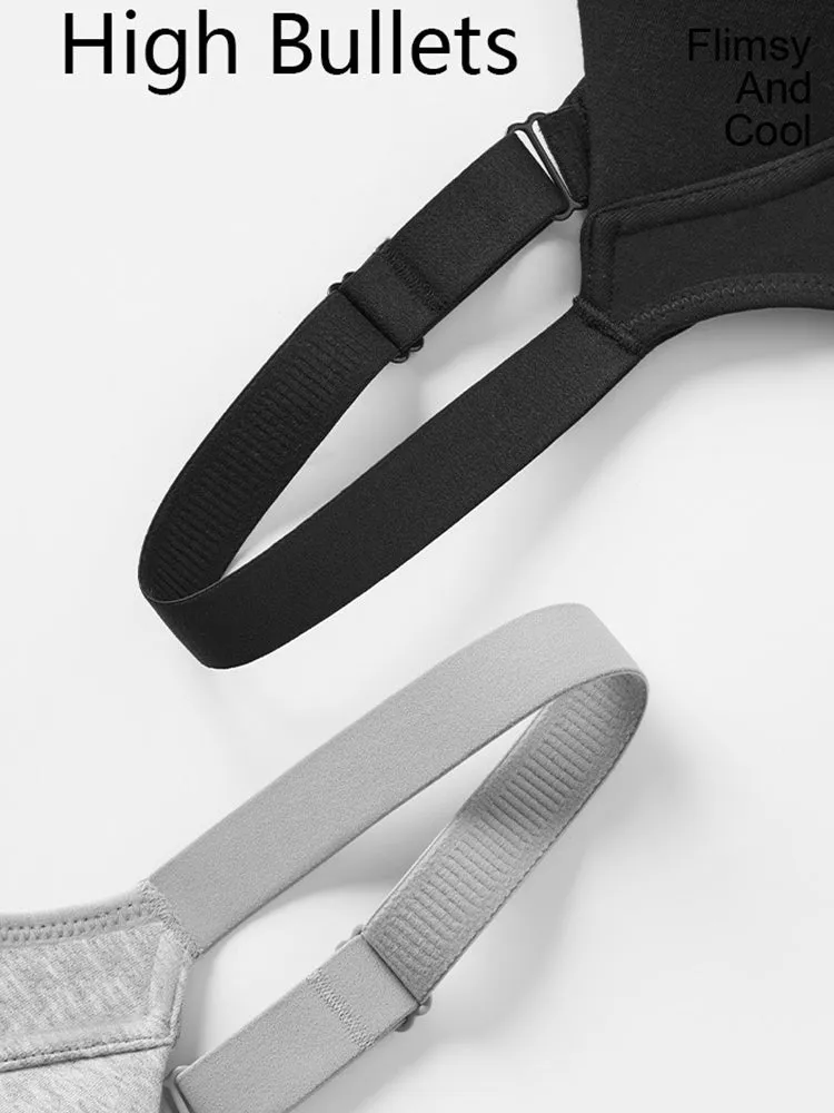French Triangle Wireless Bra