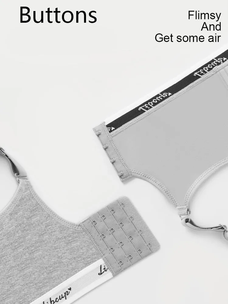 French Triangle Wireless Bra
