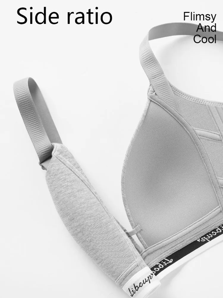 French Triangle Wireless Bra
