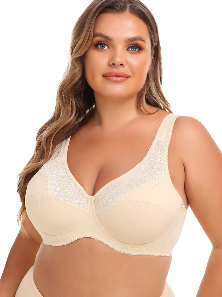 Full Coverage Plus Size Underwire Bras