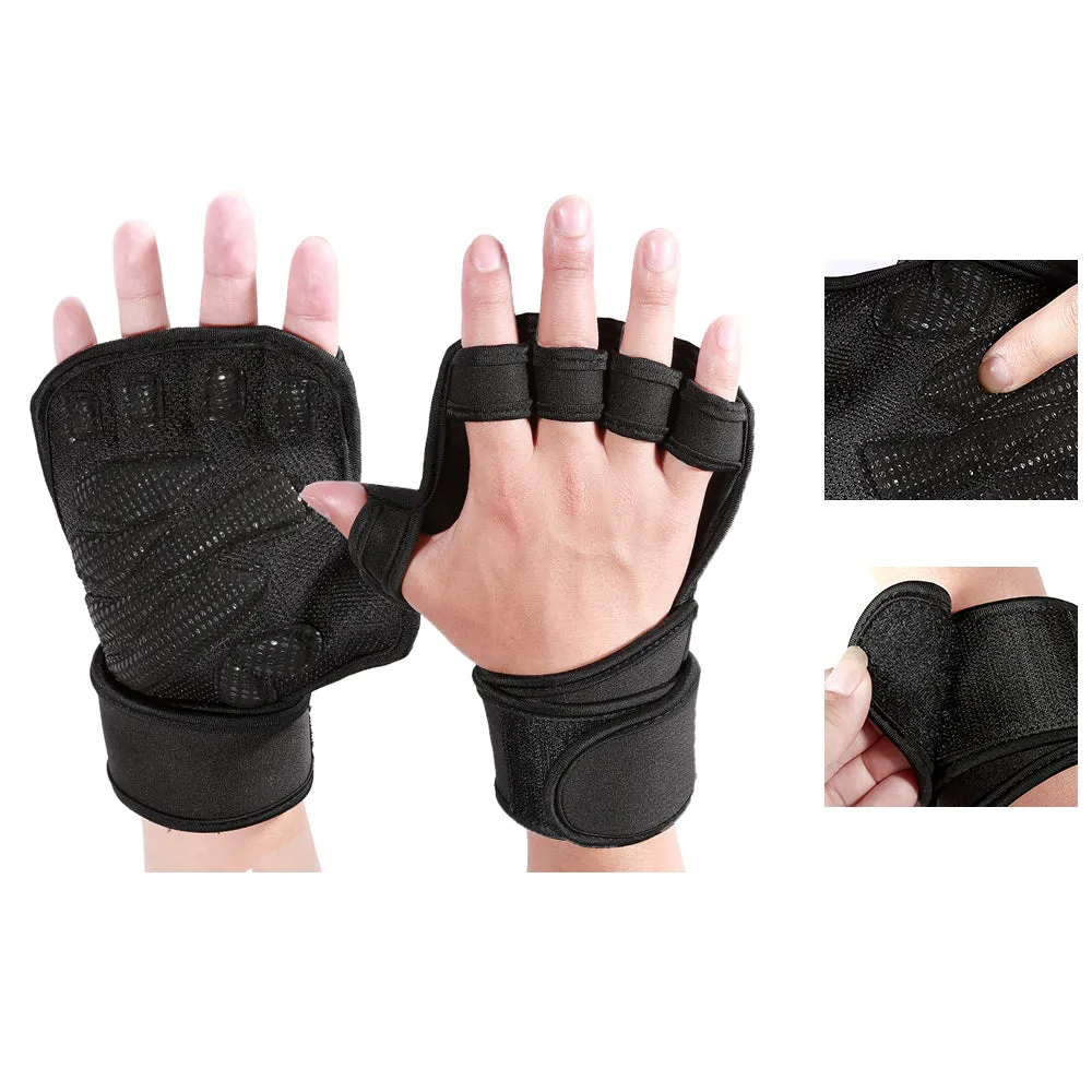 Hand Grip Silicone Thicker Sponge Gym Protectors Glove
