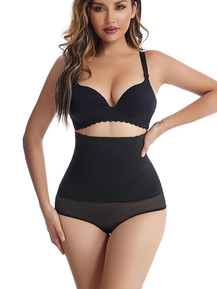 High Waist Stretch Postpartum Tummy Control Thong Shaper