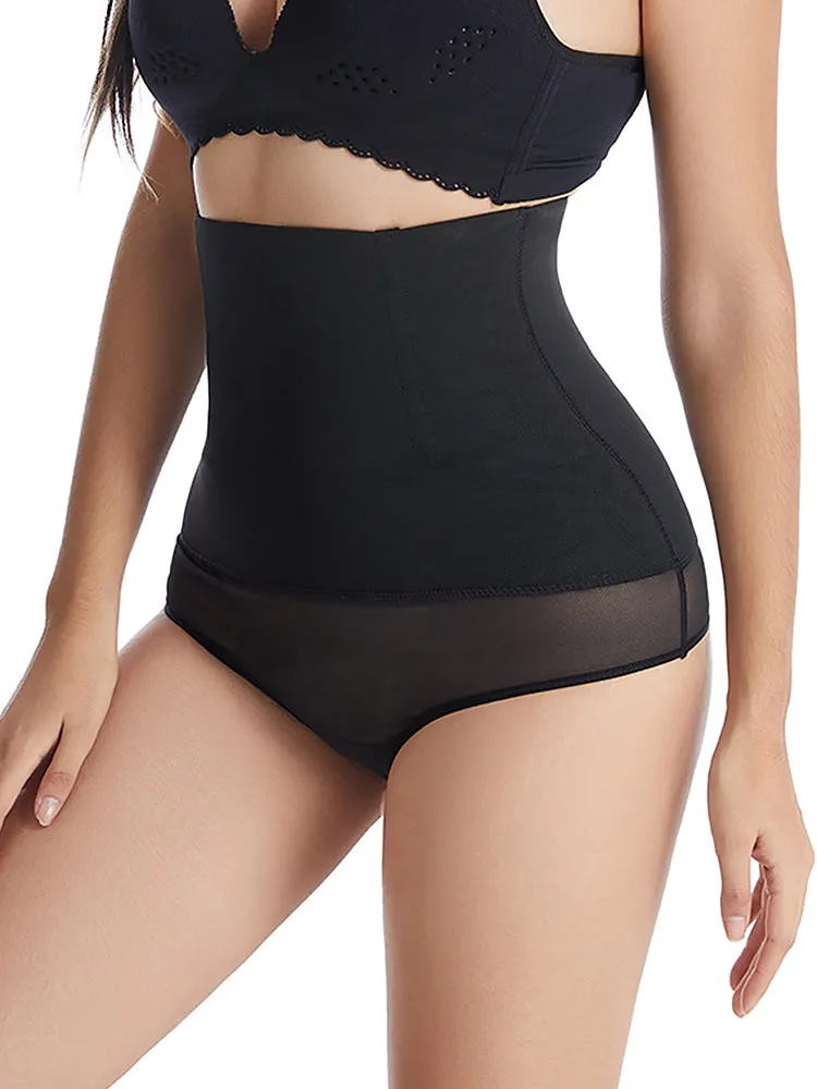 High Waist Stretch Postpartum Tummy Control Thong Shaper