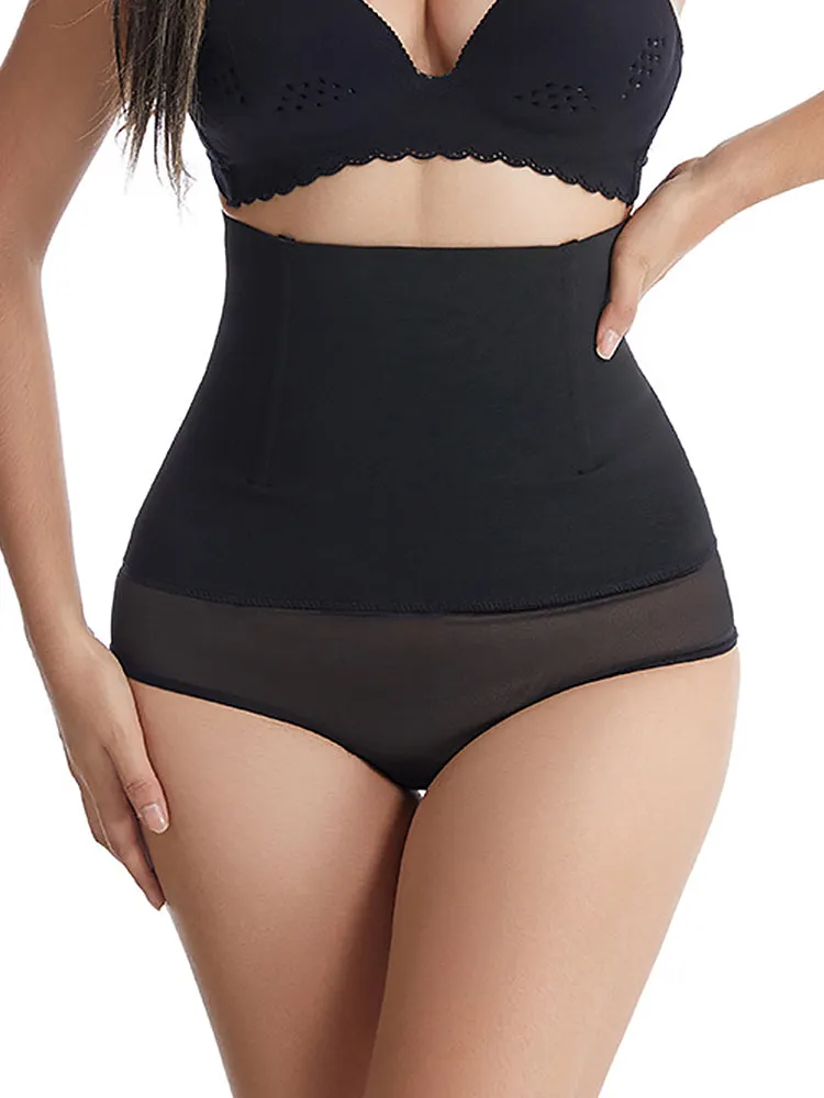High Waist Stretch Postpartum Tummy Control Thong Shaper