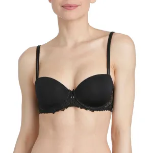 JANE Balconette T shirt Bra|black