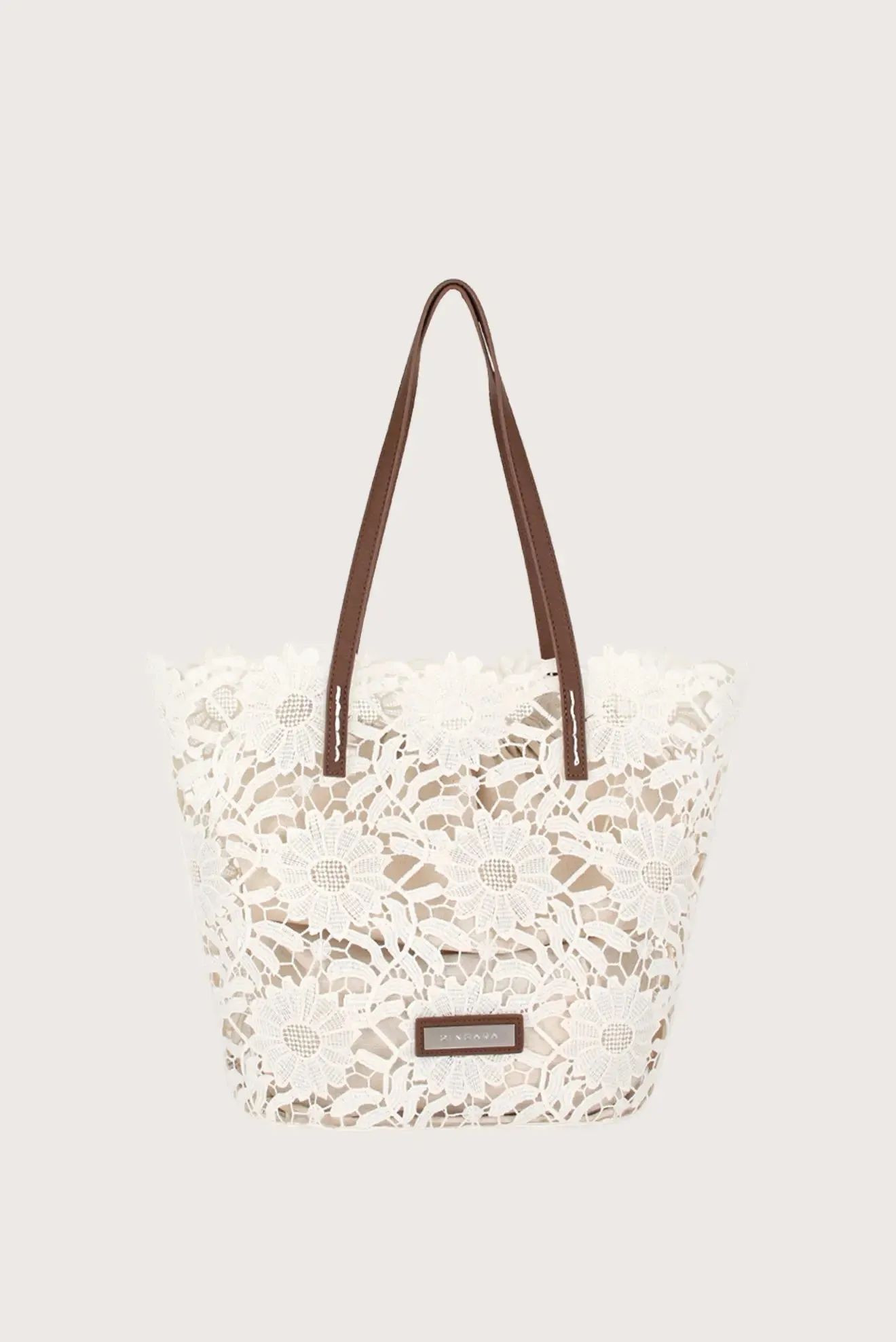 KIVU SUNFLOWER CREAM BAG