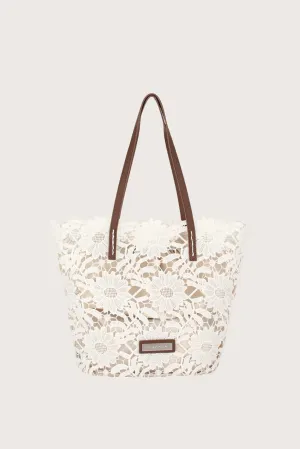 KIVU SUNFLOWER CREAM BAG