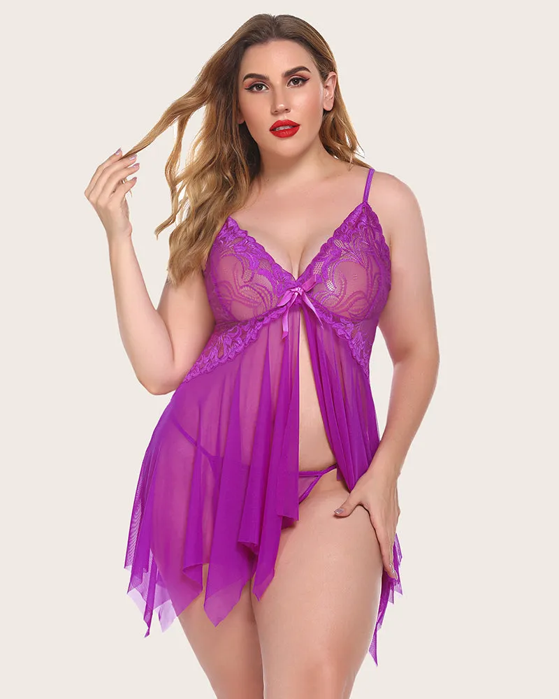Lace Babydoll Outfits Lingerie