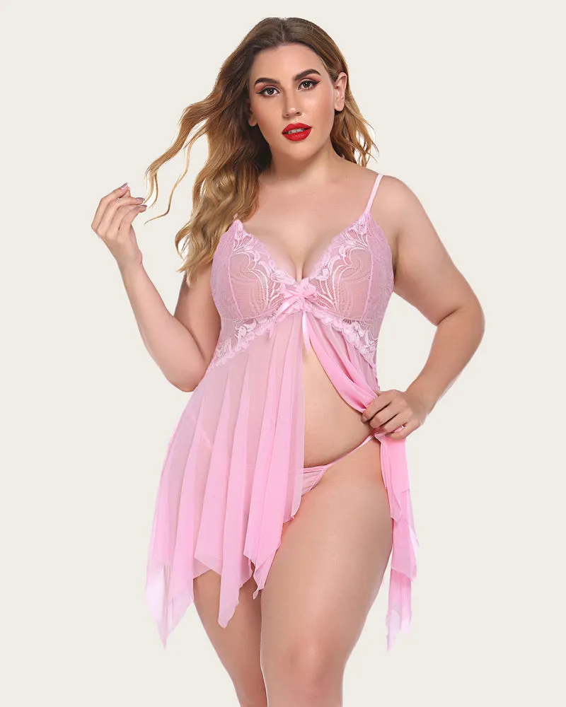 Lace Babydoll Outfits Lingerie