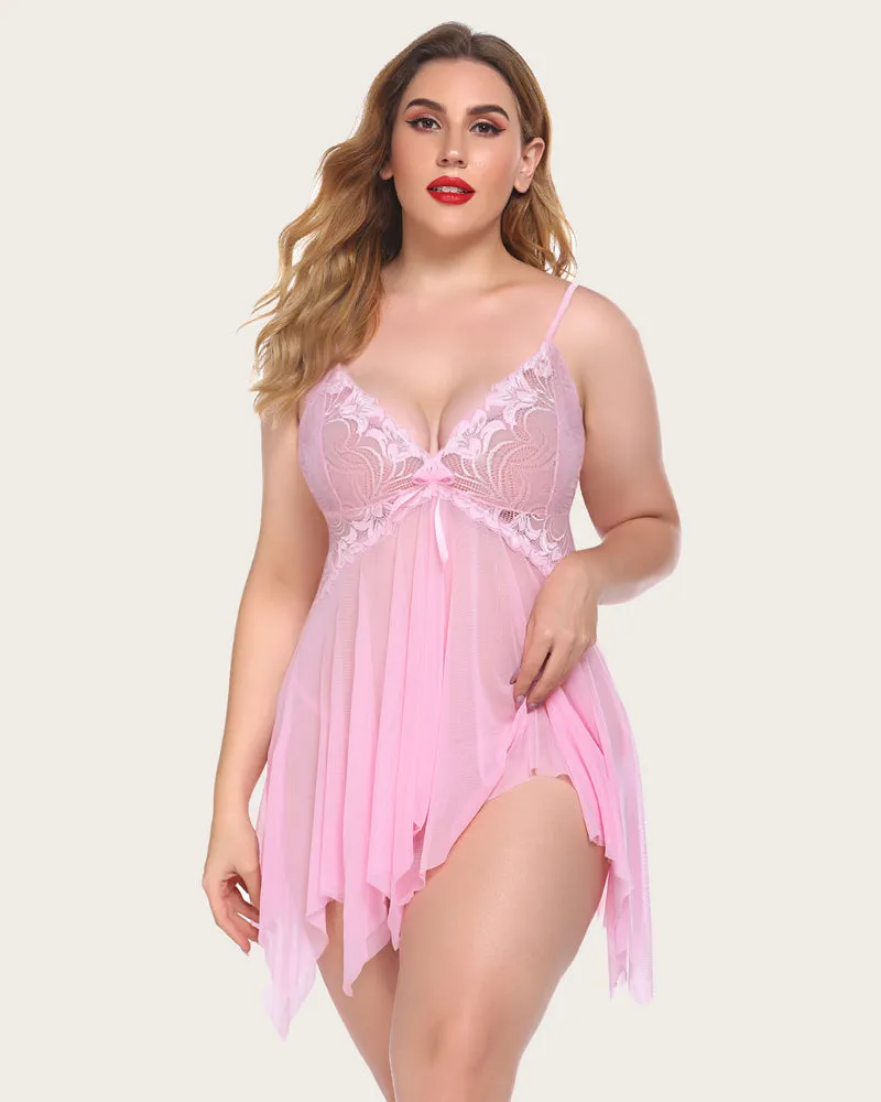 Lace Babydoll Outfits Lingerie