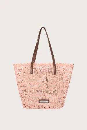 LIGHT PINK FLOWER KIVU BAG