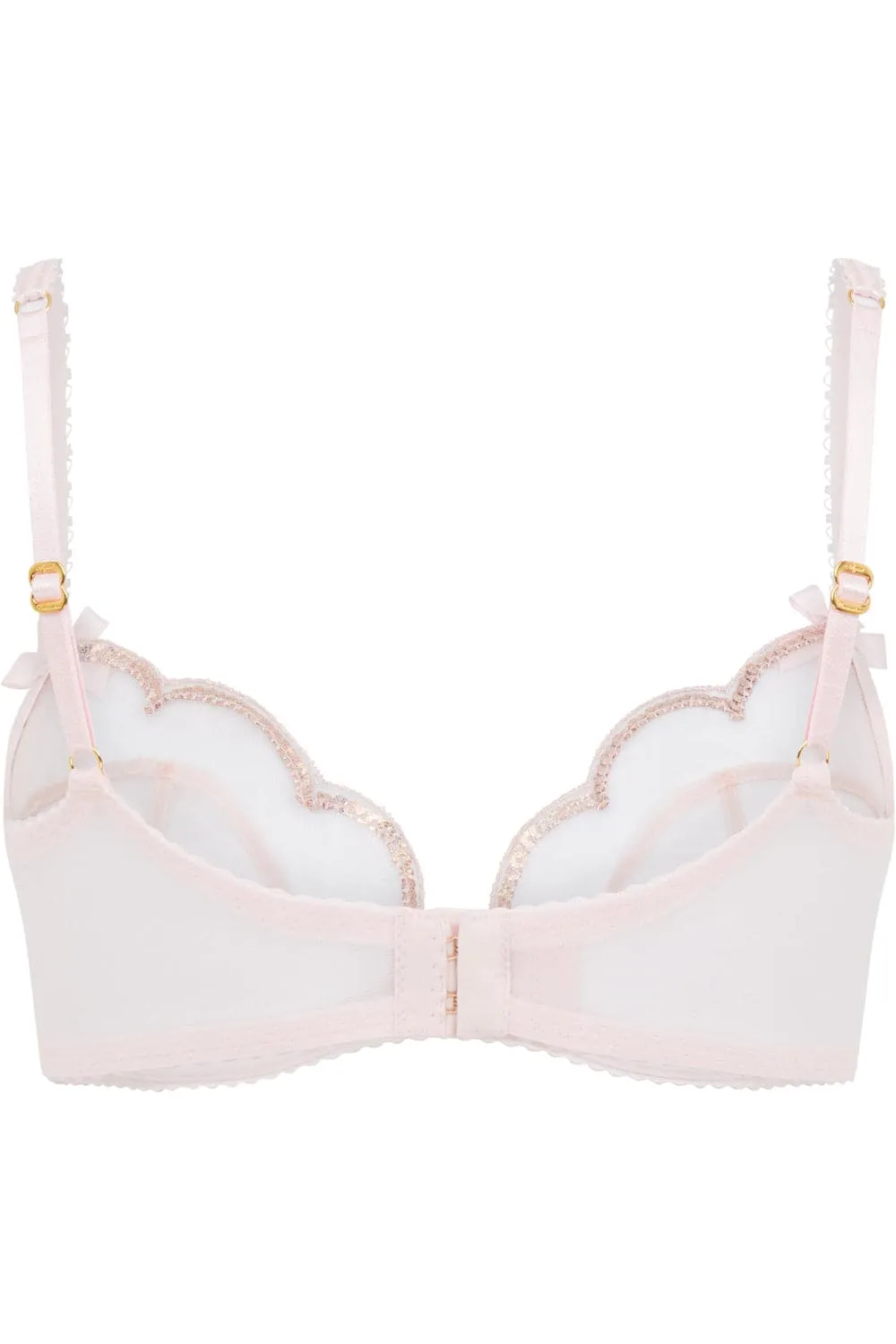 Lorna Party Plunge Bra Pink, Size 36B