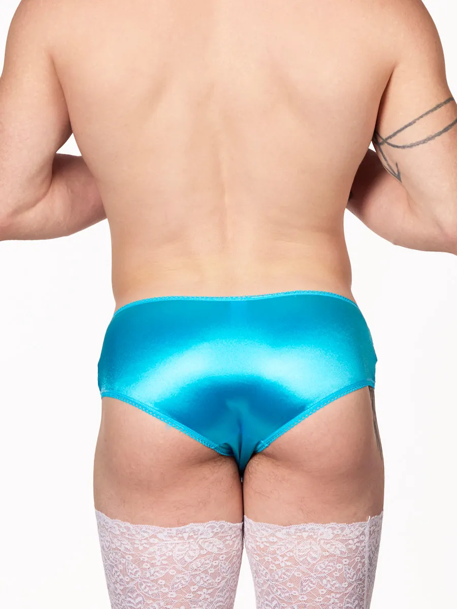 Luxe Satin & Lace Hipster Panty