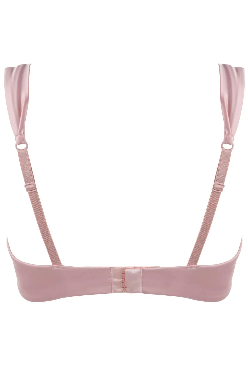 Marlene Underwired Bra with Swarovski Crystals in Pink