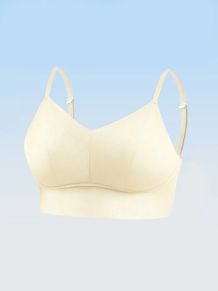 Minimizing Wireless Thin U-Shaped Back Smoothing Bra