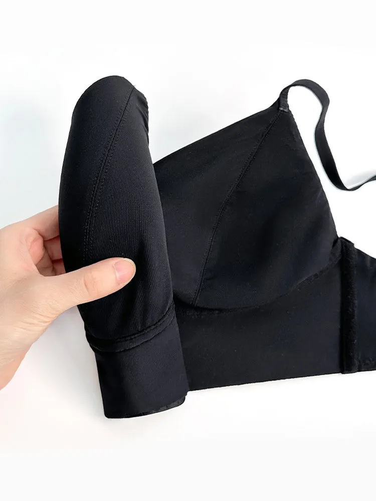 Minimizing Wireless Thin U-Shaped Back Smoothing Bra