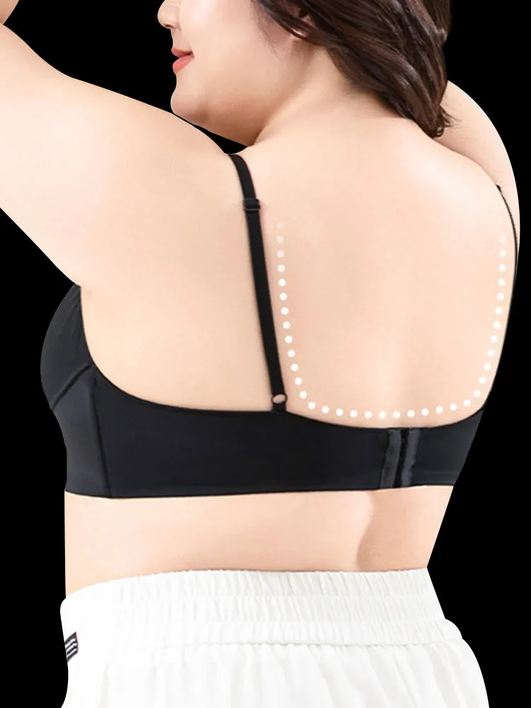Minimizing Wireless Thin U-Shaped Back Smoothing Bra