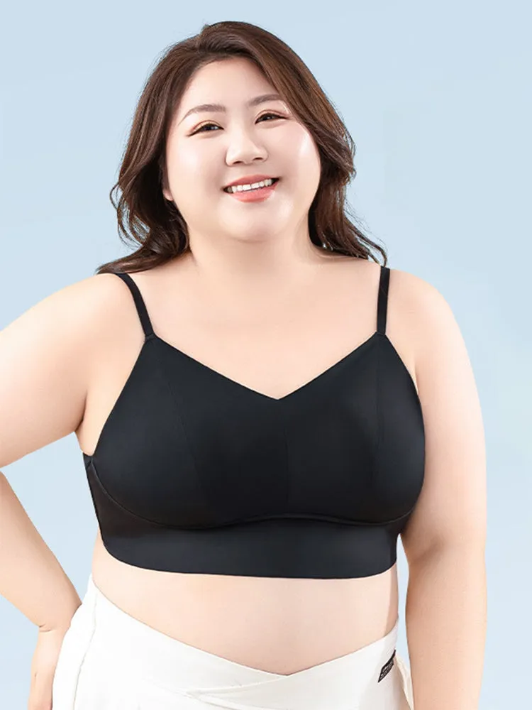 Minimizing Wireless Thin U-Shaped Back Smoothing Bra