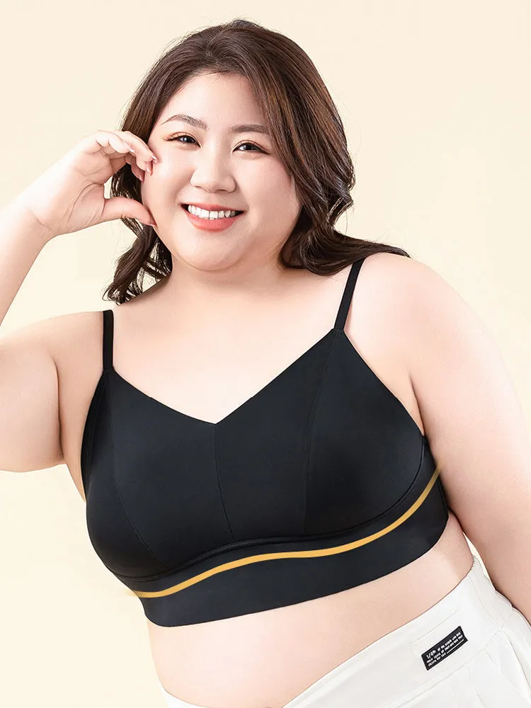 Minimizing Wireless Thin U-Shaped Back Smoothing Bra