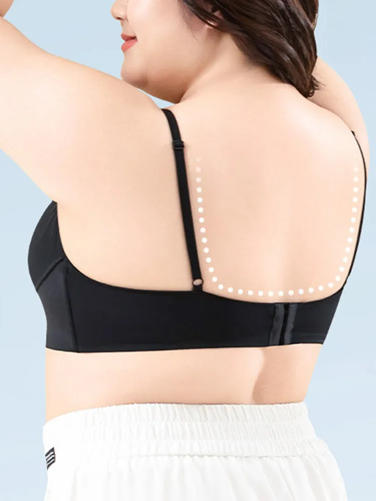Minimizing Wireless Thin U-Shaped Back Smoothing Bra