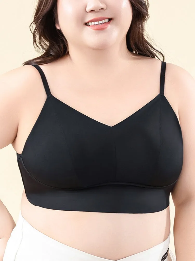 Minimizing Wireless Thin U-Shaped Back Smoothing Bra