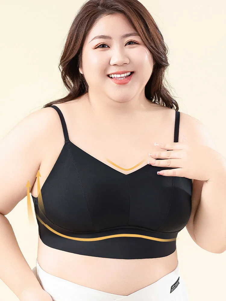 Minimizing Wireless Thin U-Shaped Back Smoothing Bra