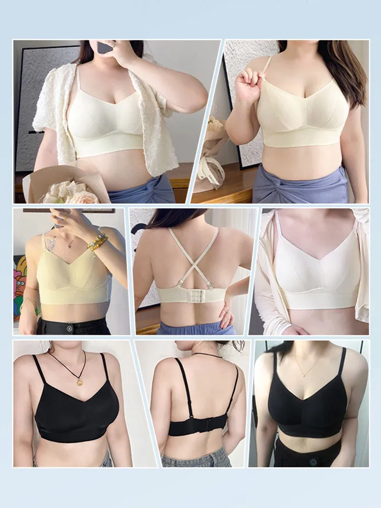 Minimizing Wireless Thin U-Shaped Back Smoothing Bra