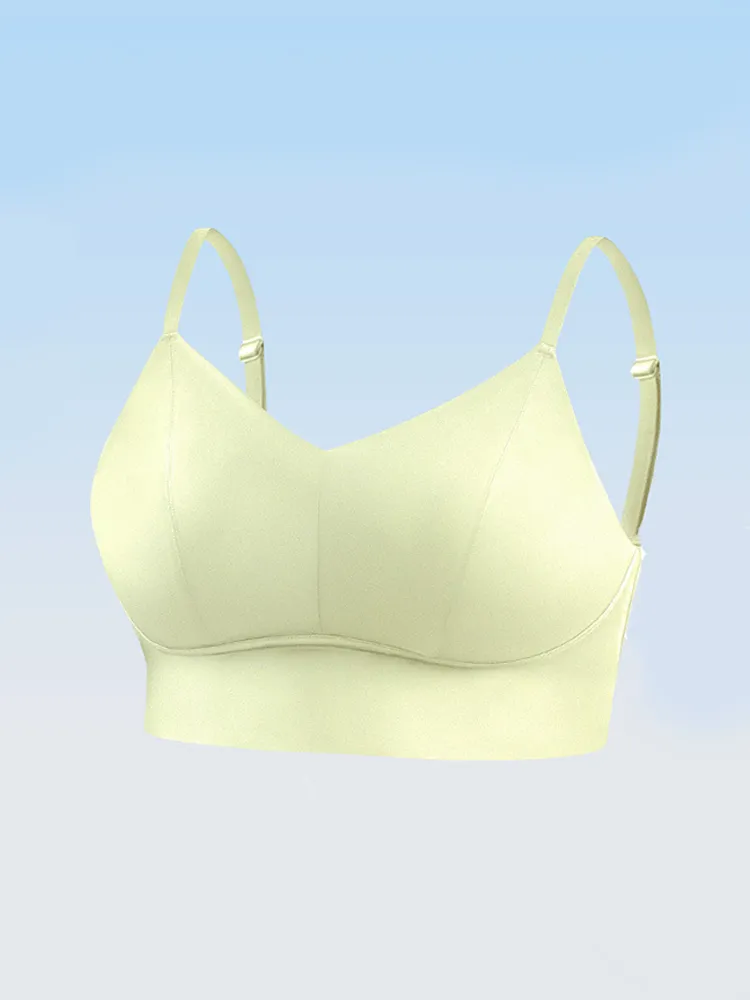 Minimizing Wireless Thin U-Shaped Back Smoothing Bra