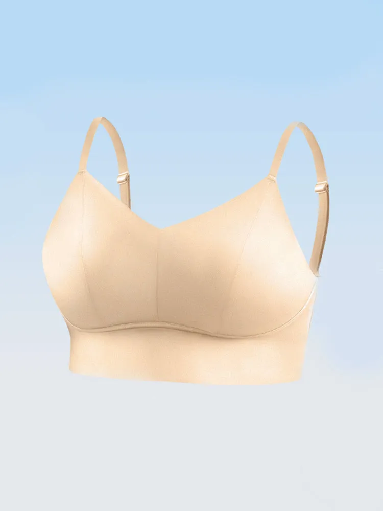 Minimizing Wireless Thin U-Shaped Back Smoothing Bra