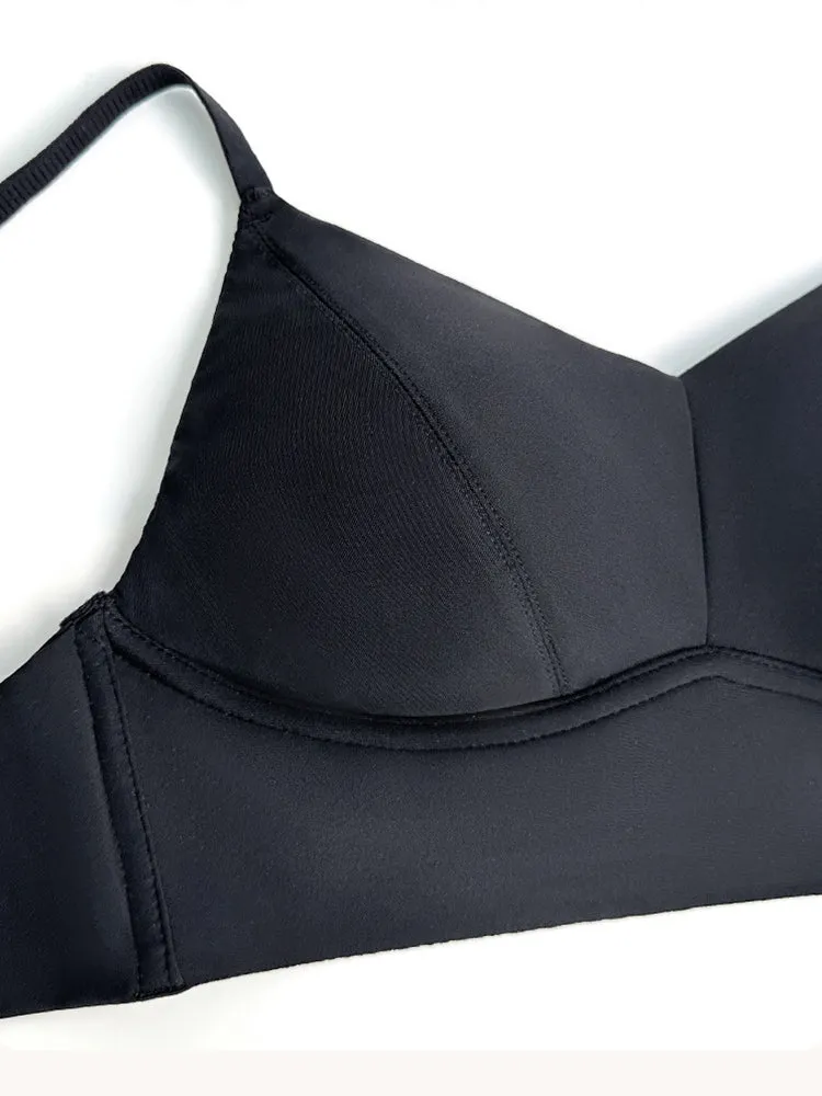 Minimizing Wireless Thin U-Shaped Back Smoothing Bra