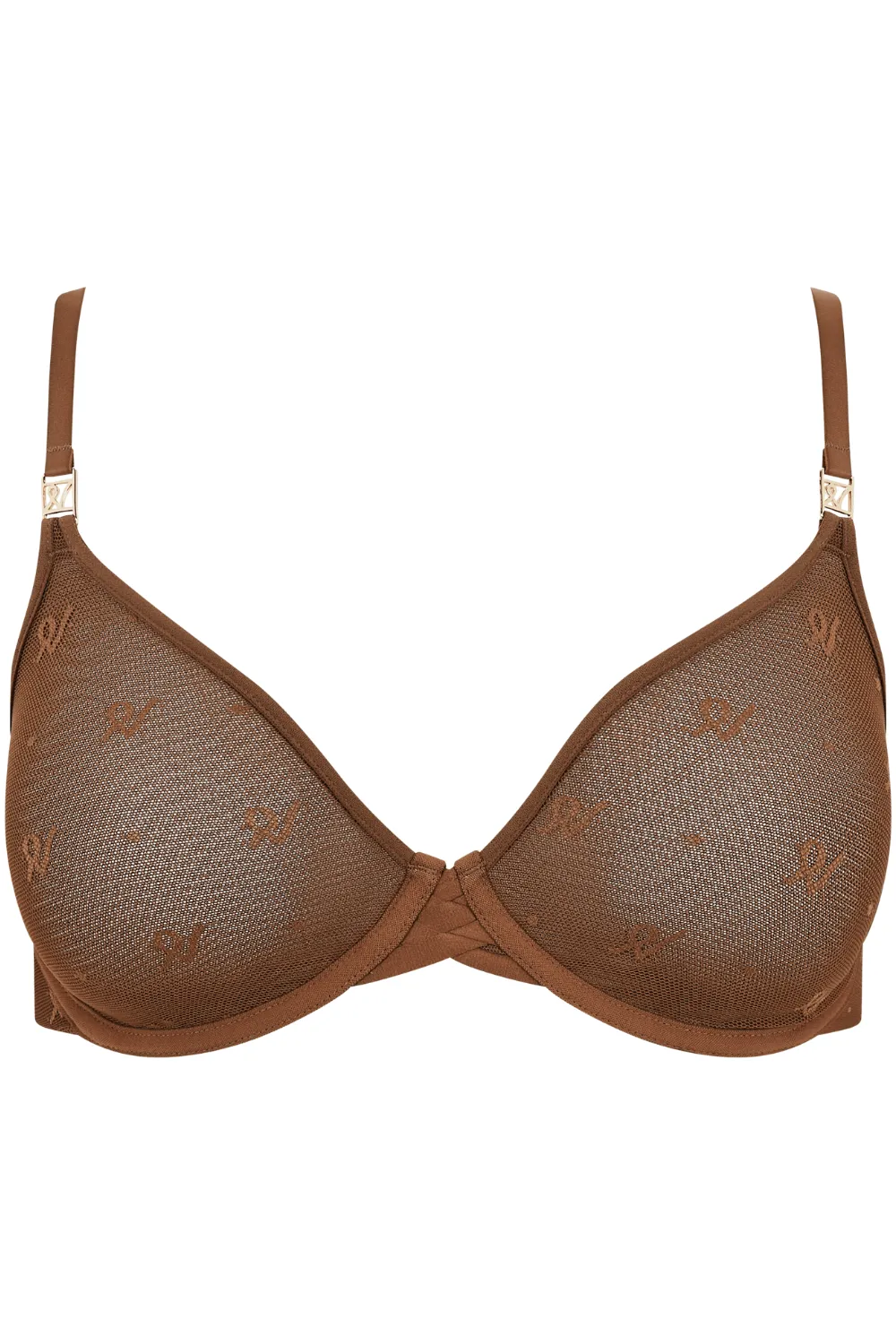 Monogram Mesh Demi Bra