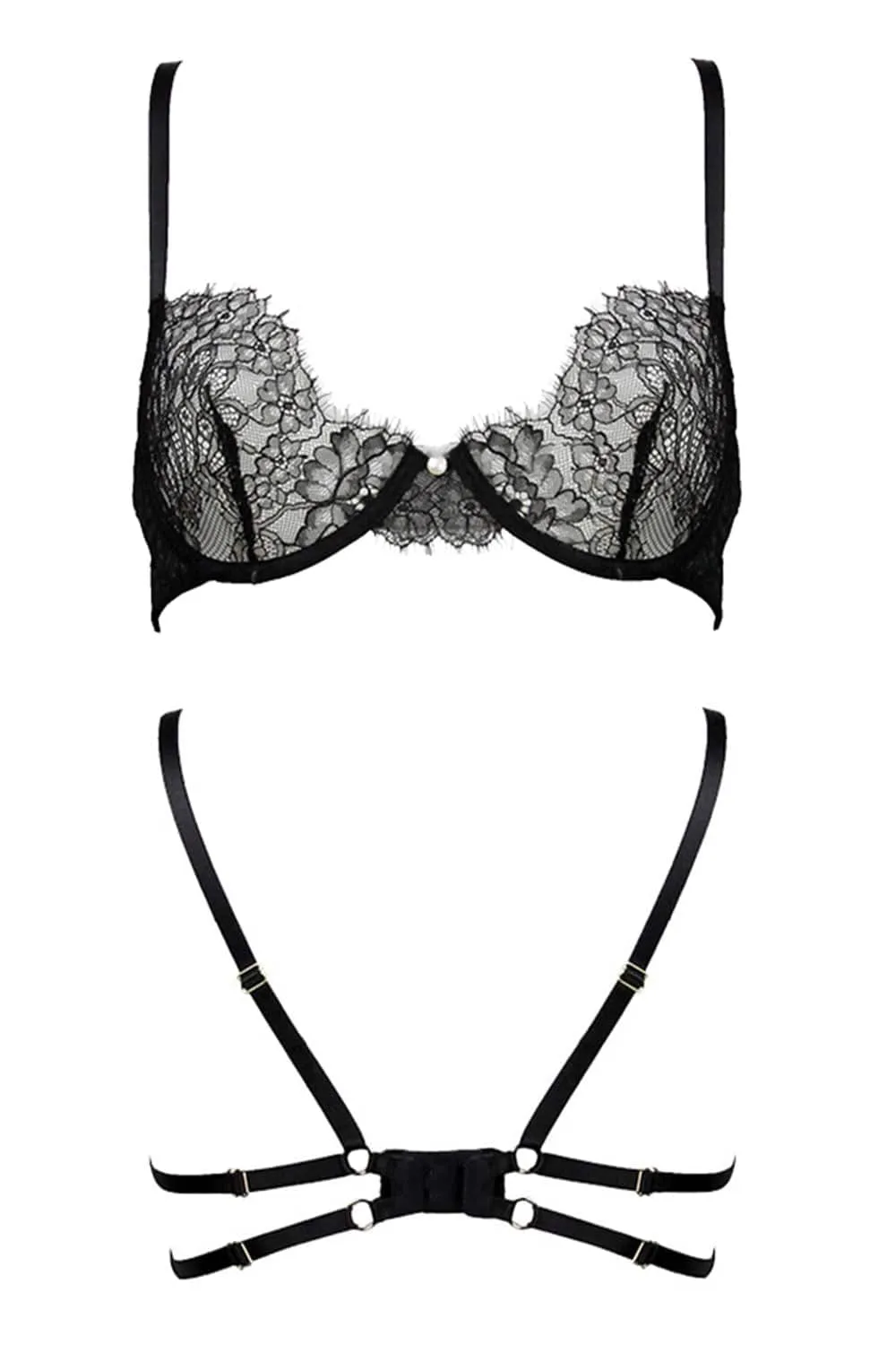 Pitch Lace Underwired Bra