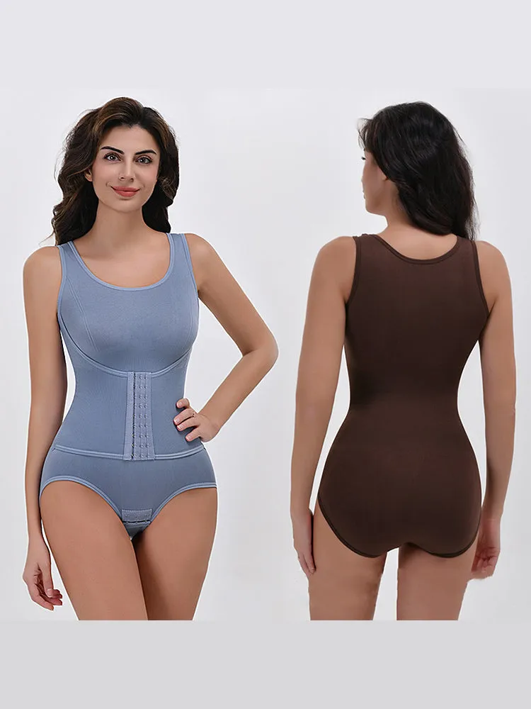 Plus Size High-Waisted Shapewear Bodysuit for Women