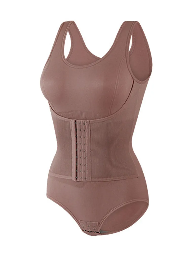 Plus Size High-Waisted Shapewear Bodysuit for Women