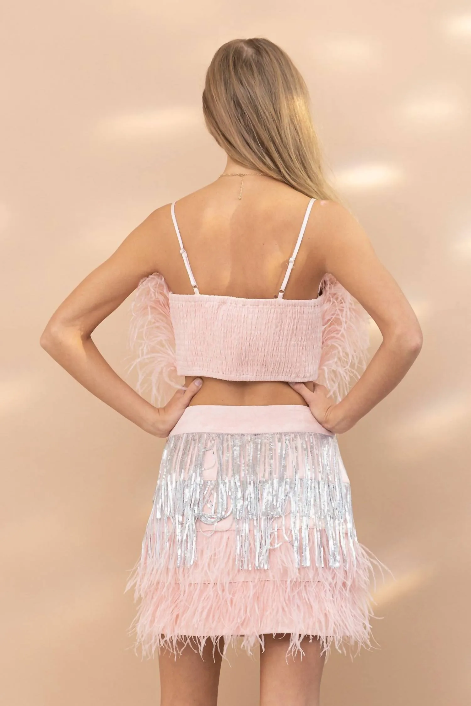"it's A Rumor" Top In Pink