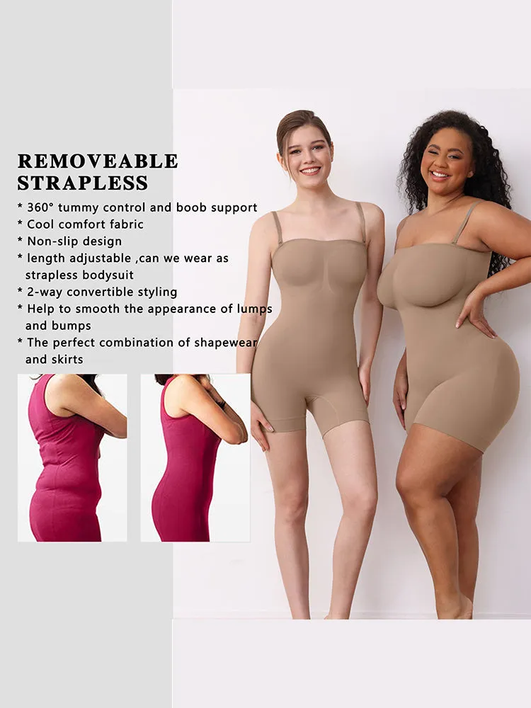 Seamless One-Piece Shapewear Bodysuit for Women