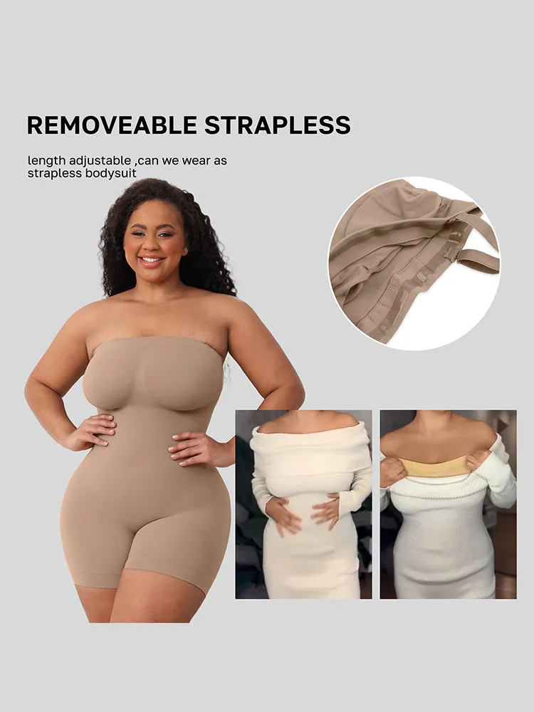Seamless One-Piece Shapewear Bodysuit for Women