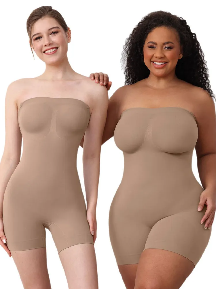 Seamless One-Piece Shapewear Bodysuit for Women