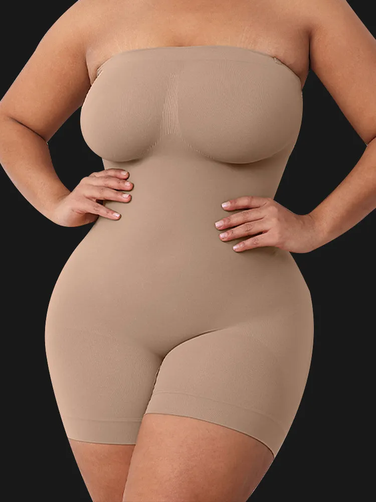 Seamless One-Piece Shapewear Bodysuit for Women